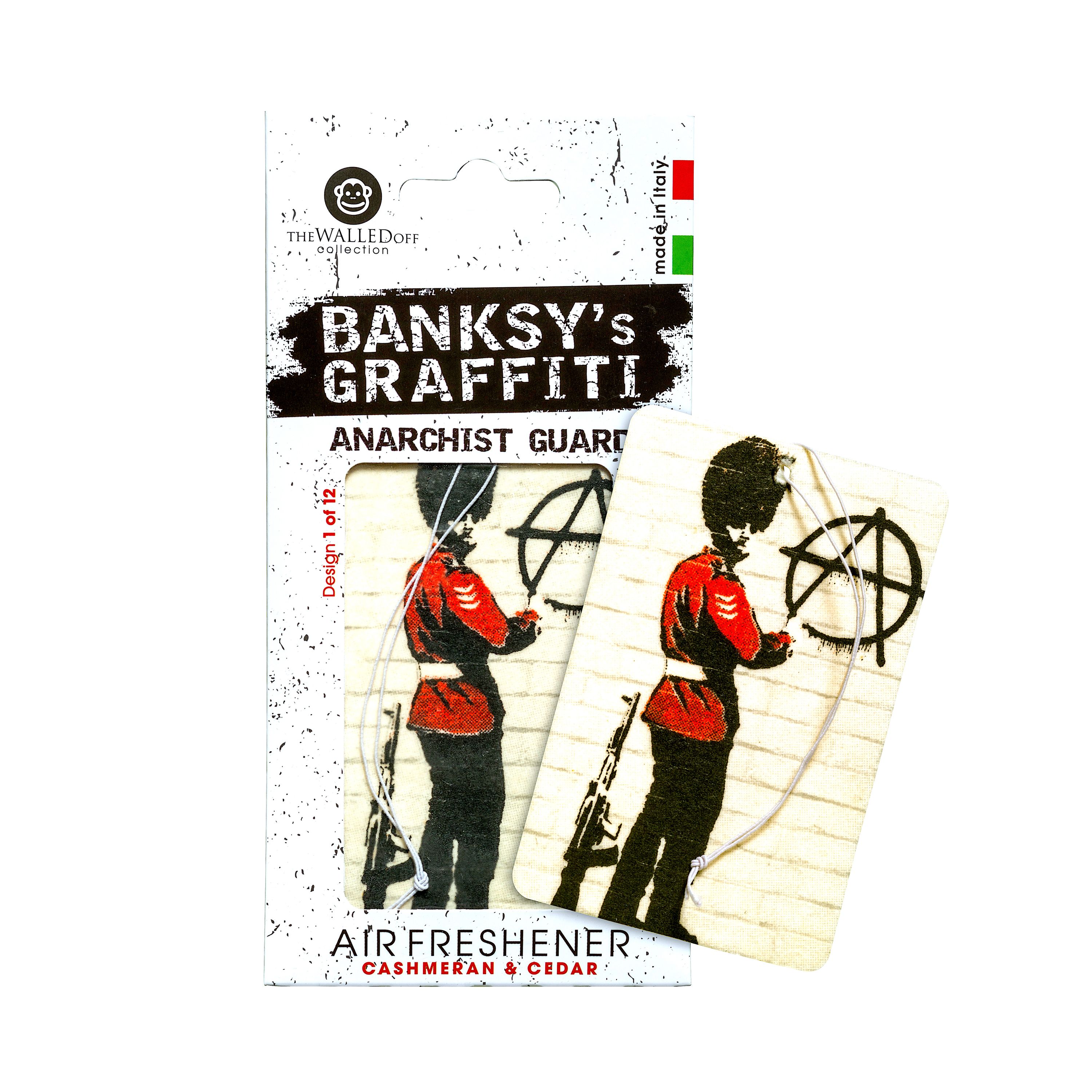 Banksy AIR FRESHENER – Anarchist Guard