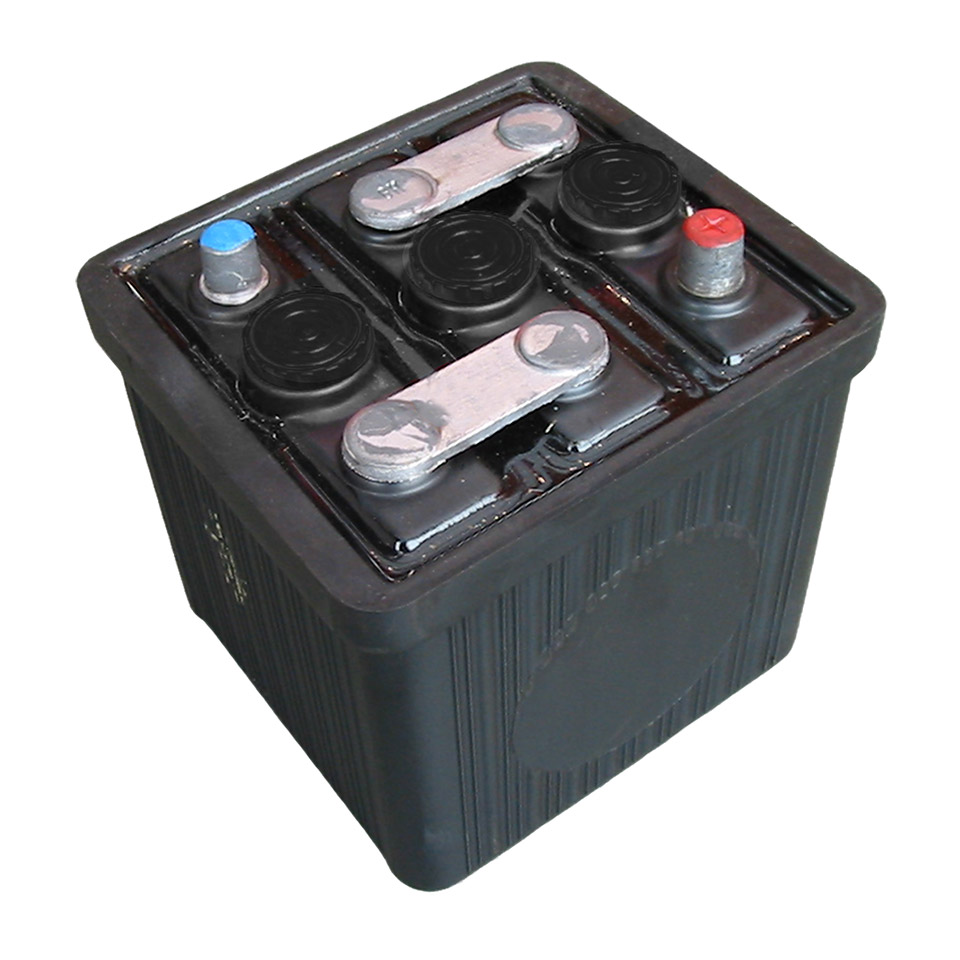 Batterie 6 V, 66 Ah, ohne Säure (L 187 x B 169 x H 191)