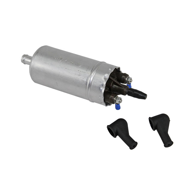 Elektrische Benzinpumpe - Injection. Inlet 12mm, outlet 8mm - Flow = 130 L/h - Pressure = 3bar - 10bar, Käfer, Bus, Type 4, T25