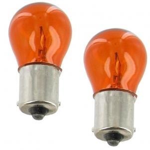 Glühlampe 6V 21W, BA15S, orange - Paar