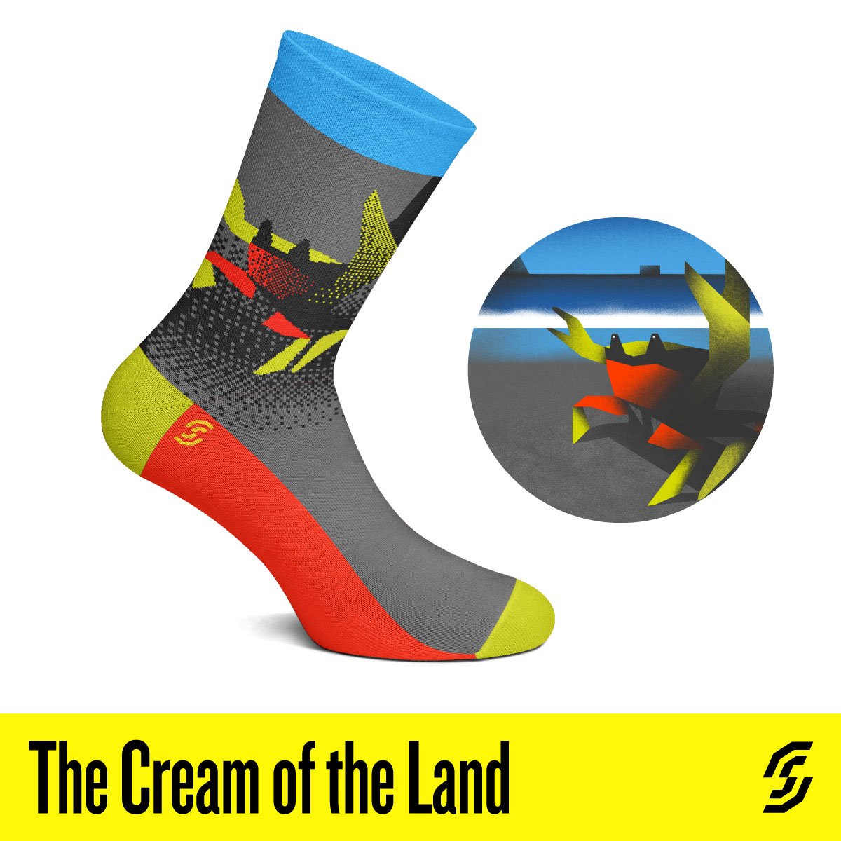 Socken, Paar, CREAM OF THE LAND