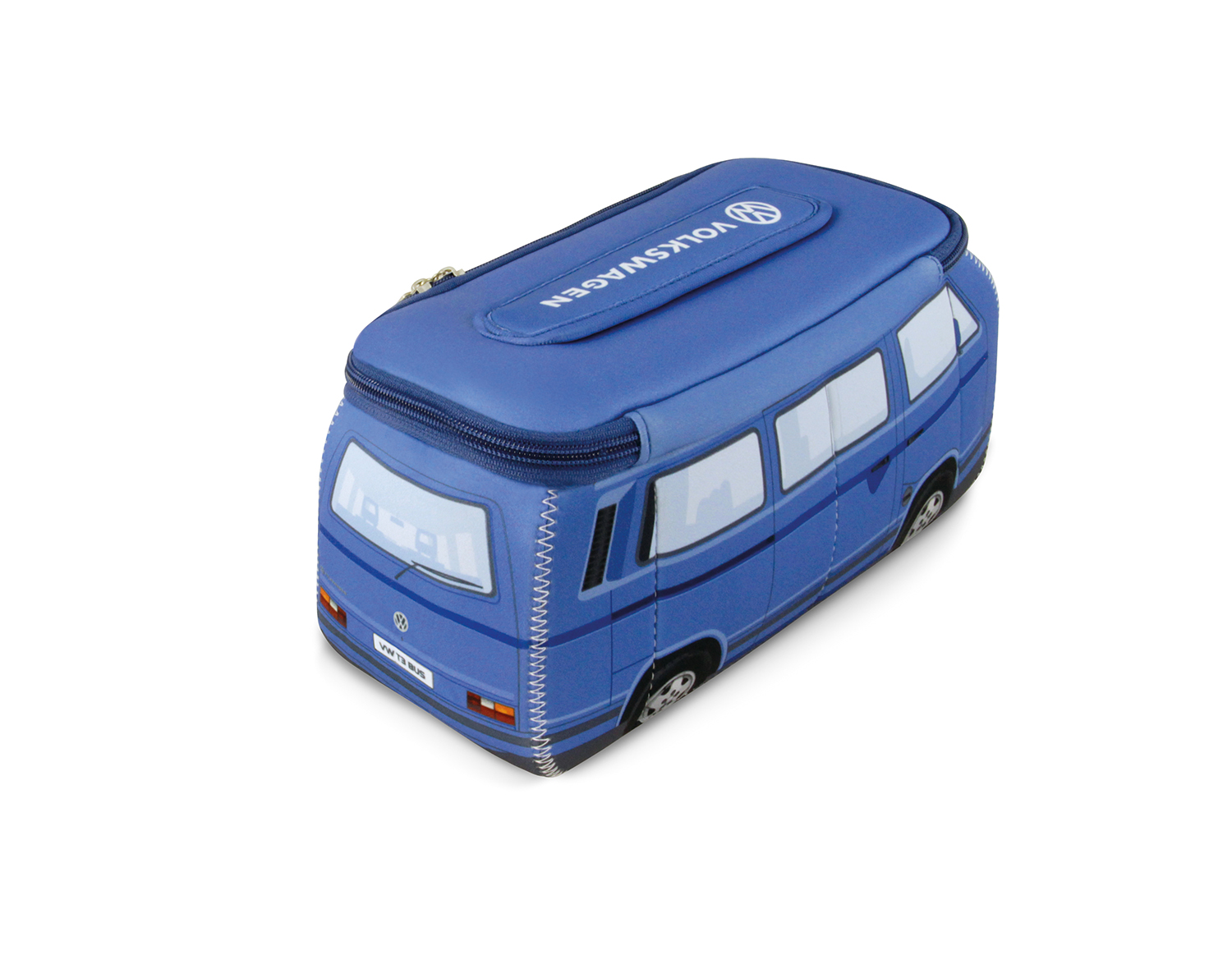 VW T3 Vanagon Bus 3D Neopren Universaltasche/Blau