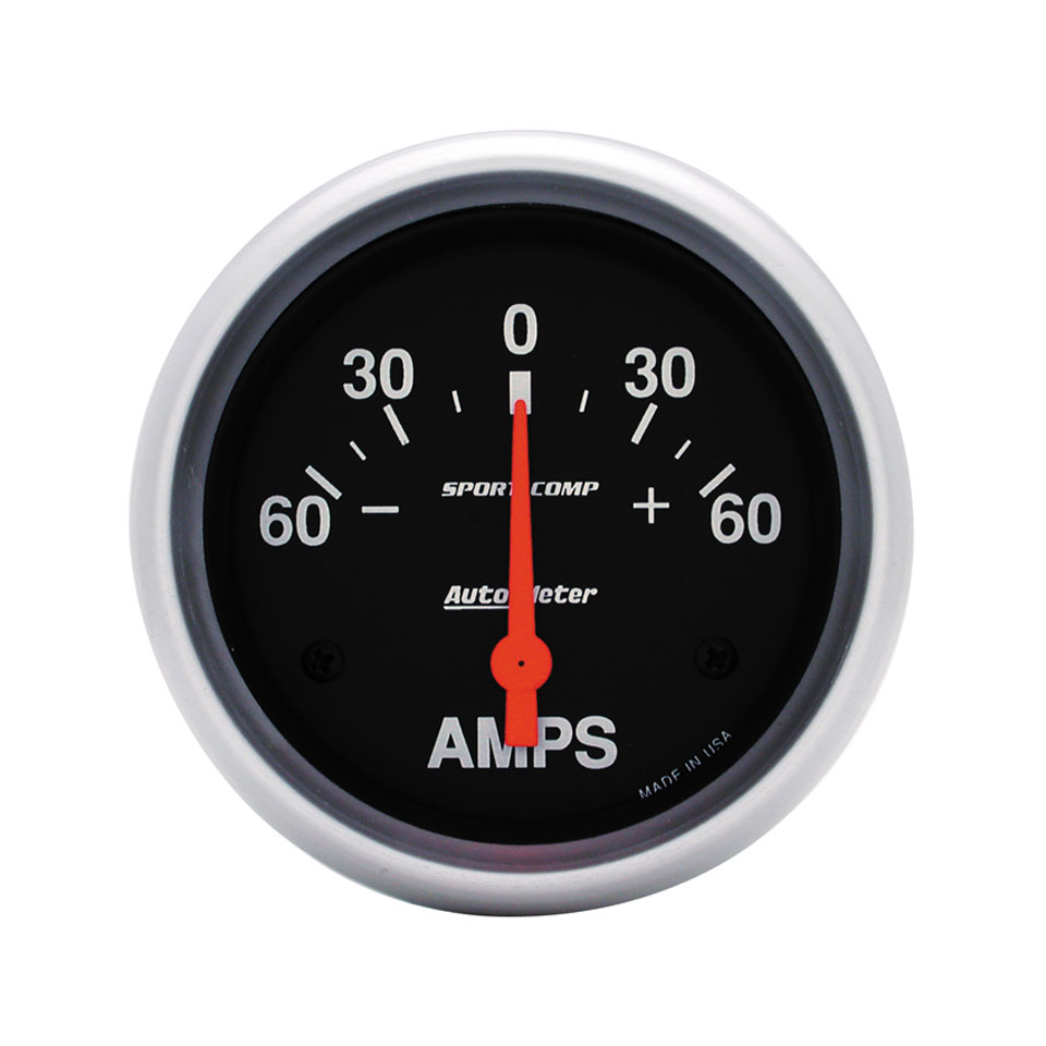 Autometer, Sport Comp, Amperemeter, 60-0-60, Ø67 mm