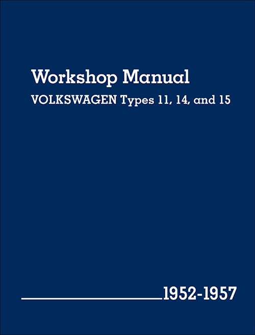 Reparaturleitfaden VW Käfer, Karmann Ghia, 52-57